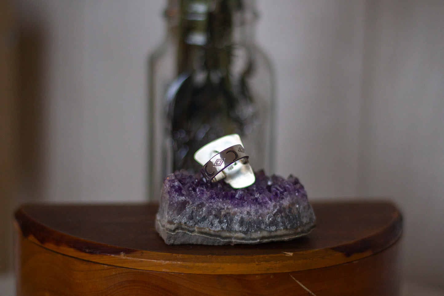 Freeform Larimar Statement Ring ✦ Size 6.5 ✦ Handmade