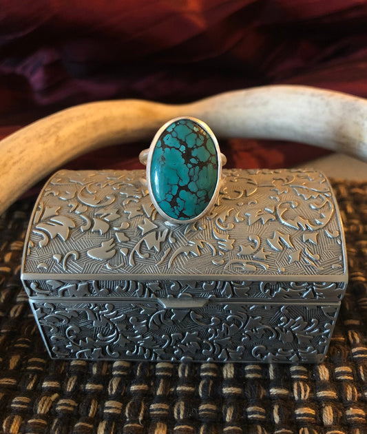 Webby Hubei Turquoise Ring ✦ Size 9.25 ✦